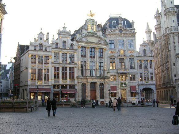 Grand Platz - samo centrum Brukseli.